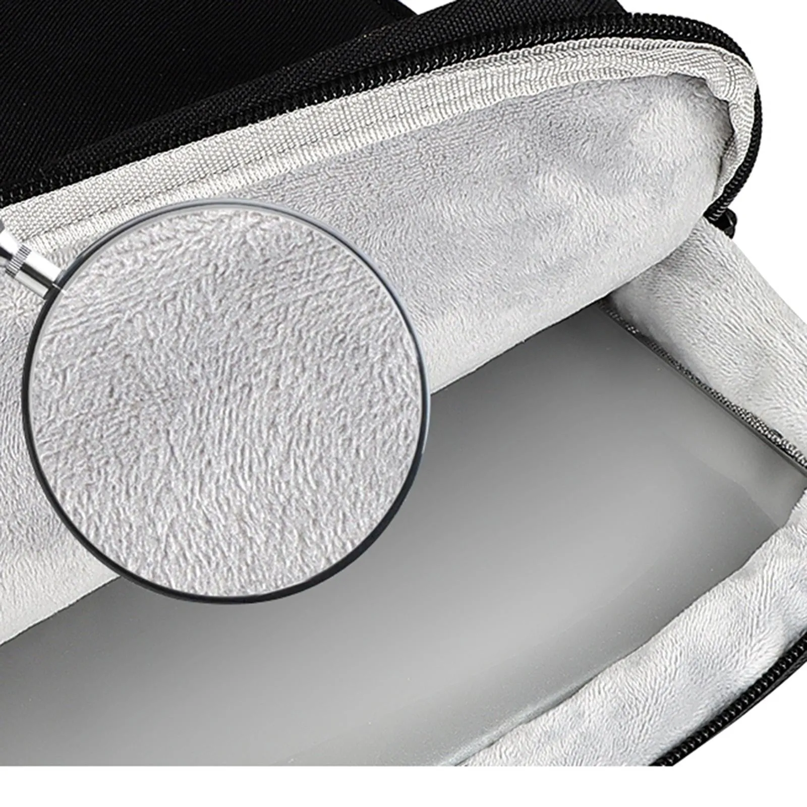 15.6 Inch Thickened Polyester Laptop Bag | Black