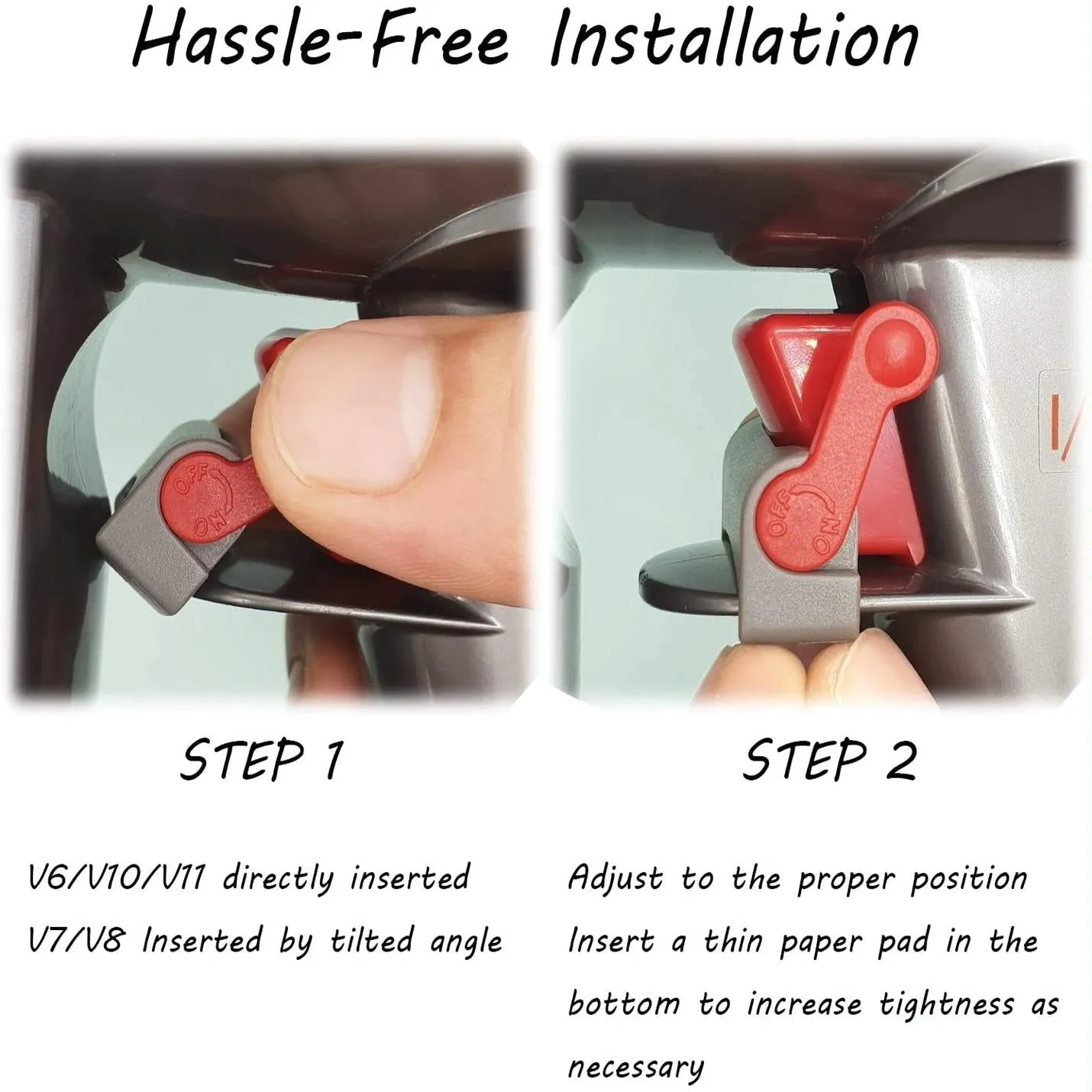 2-Pack Trigger Lock | For Dyson V6-V11 Power Buttons