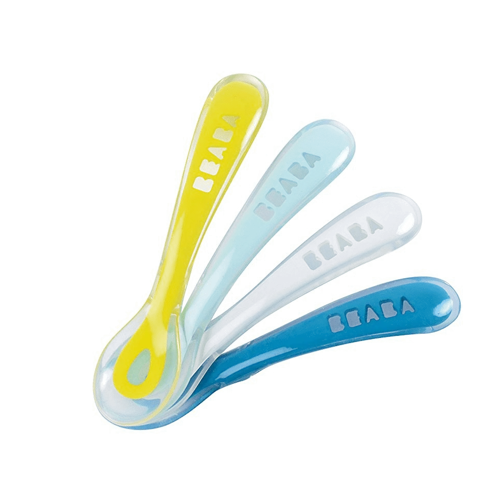 2nd Stage Soft Silicone Spoons - Set of 4