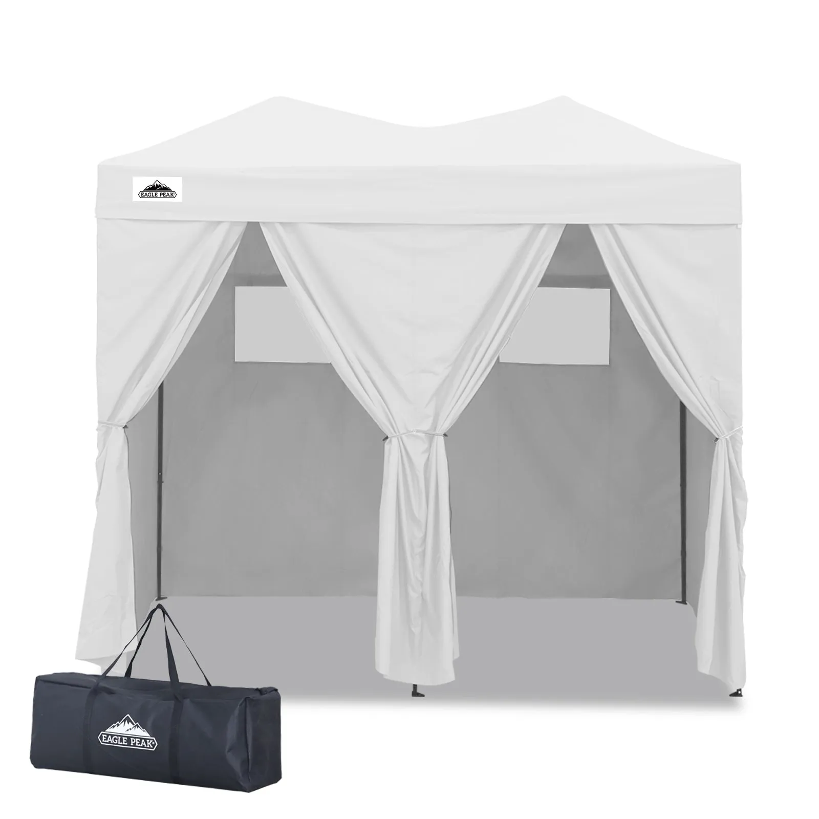 8x4 Outdoor Changing Room, 2 Room Pop Up Portable Changing Room