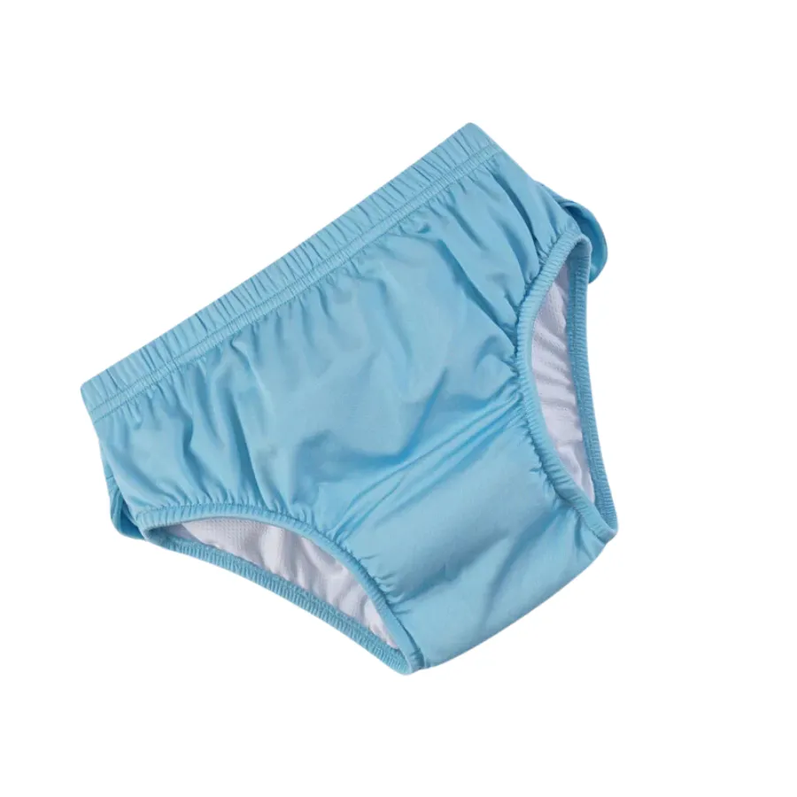 Aqua Blu Kids Swim Nappy AG24021SS - Stepping Stones Blue