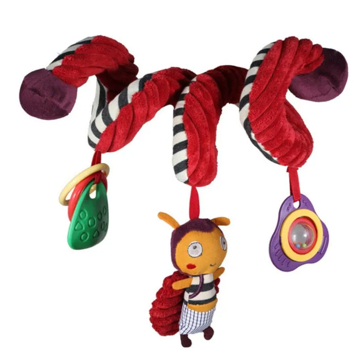 Baby Spiral Rattles Mobiles Soft Infant Crib Bed Stroller Toy For Newborns Car Seat Educational Towel Bebe Toys 0-12 Months