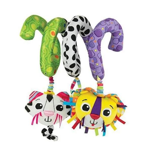 Baby Spiral Rattles Mobiles Soft Infant Crib Bed Stroller Toy For Newborns Car Seat Educational Towel Bebe Toys 0-12 Months