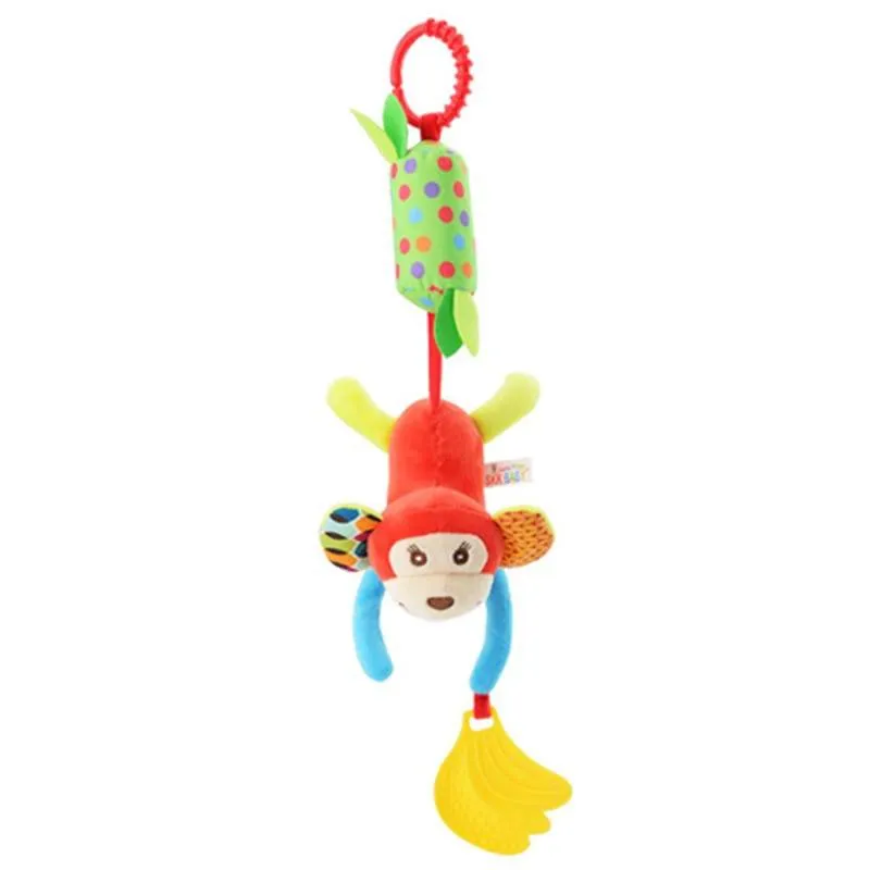 Baby Spiral Rattles Mobiles Soft Infant Crib Bed Stroller Toy For Newborns Car Seat Educational Towel Bebe Toys 0-12 Months