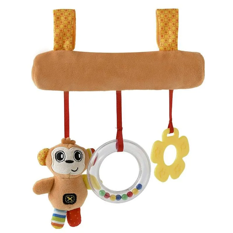 Baby Spiral Rattles Mobiles Soft Infant Crib Bed Stroller Toy For Newborns Car Seat Educational Towel Bebe Toys 0-12 Months