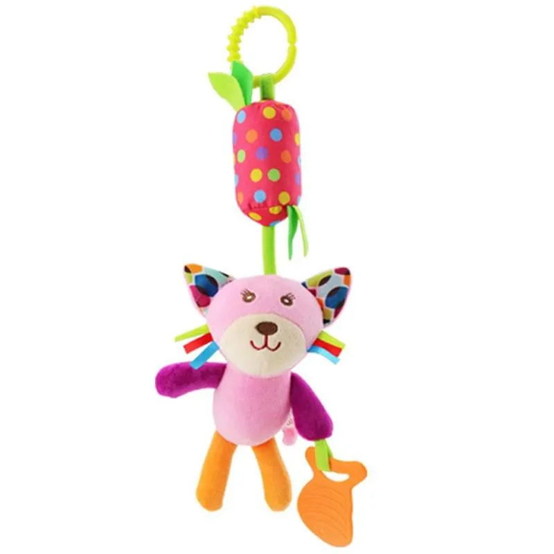 Baby Spiral Rattles Mobiles Soft Infant Crib Bed Stroller Toy For Newborns Car Seat Educational Towel Bebe Toys 0-12 Months