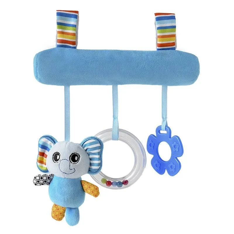 Baby Spiral Rattles Mobiles Soft Infant Crib Bed Stroller Toy For Newborns Car Seat Educational Towel Bebe Toys 0-12 Months