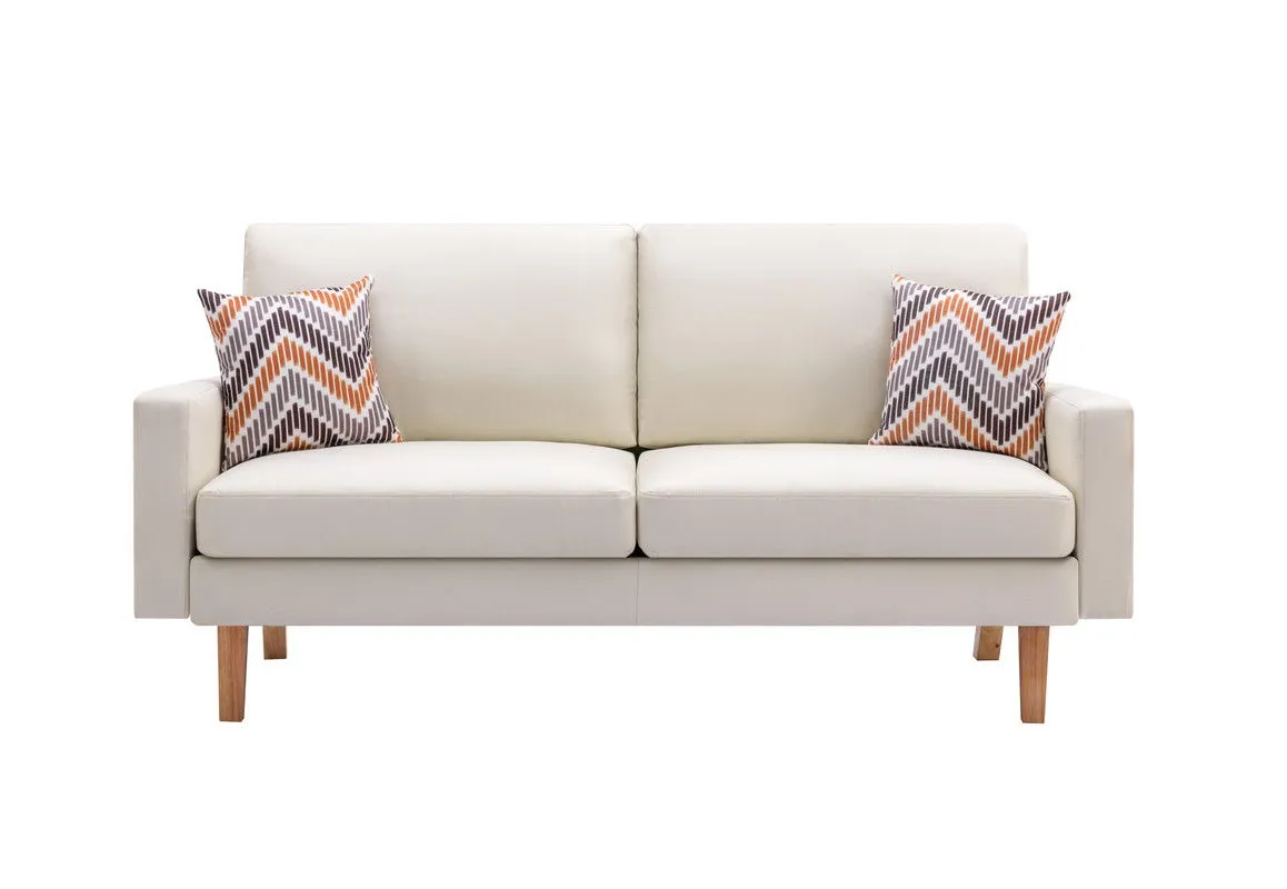 Bahamas - Sofa Set With 2 Throw Pillows by Couch.com