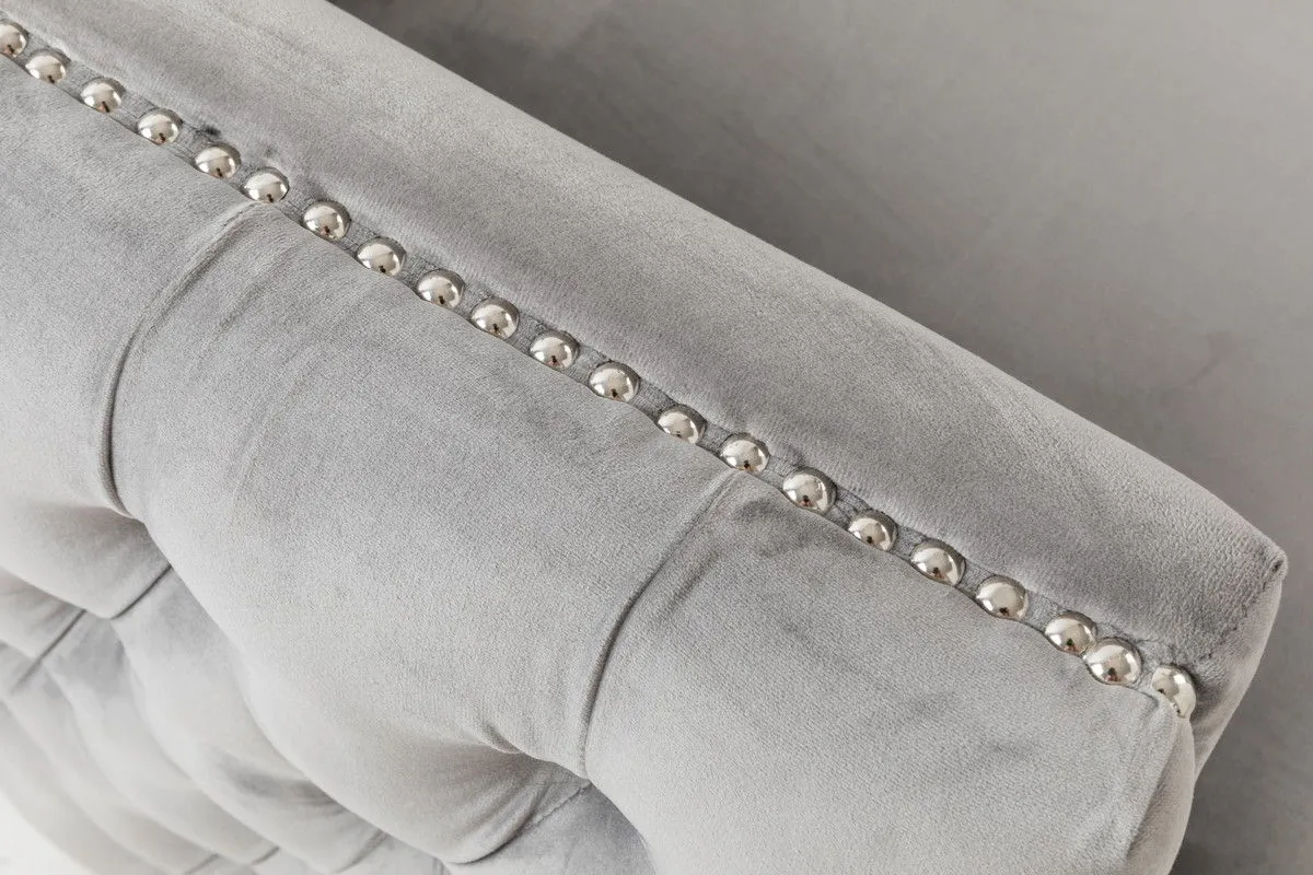 Bayberry - Velvet Loveseat With 2 Pillows by Couch.com