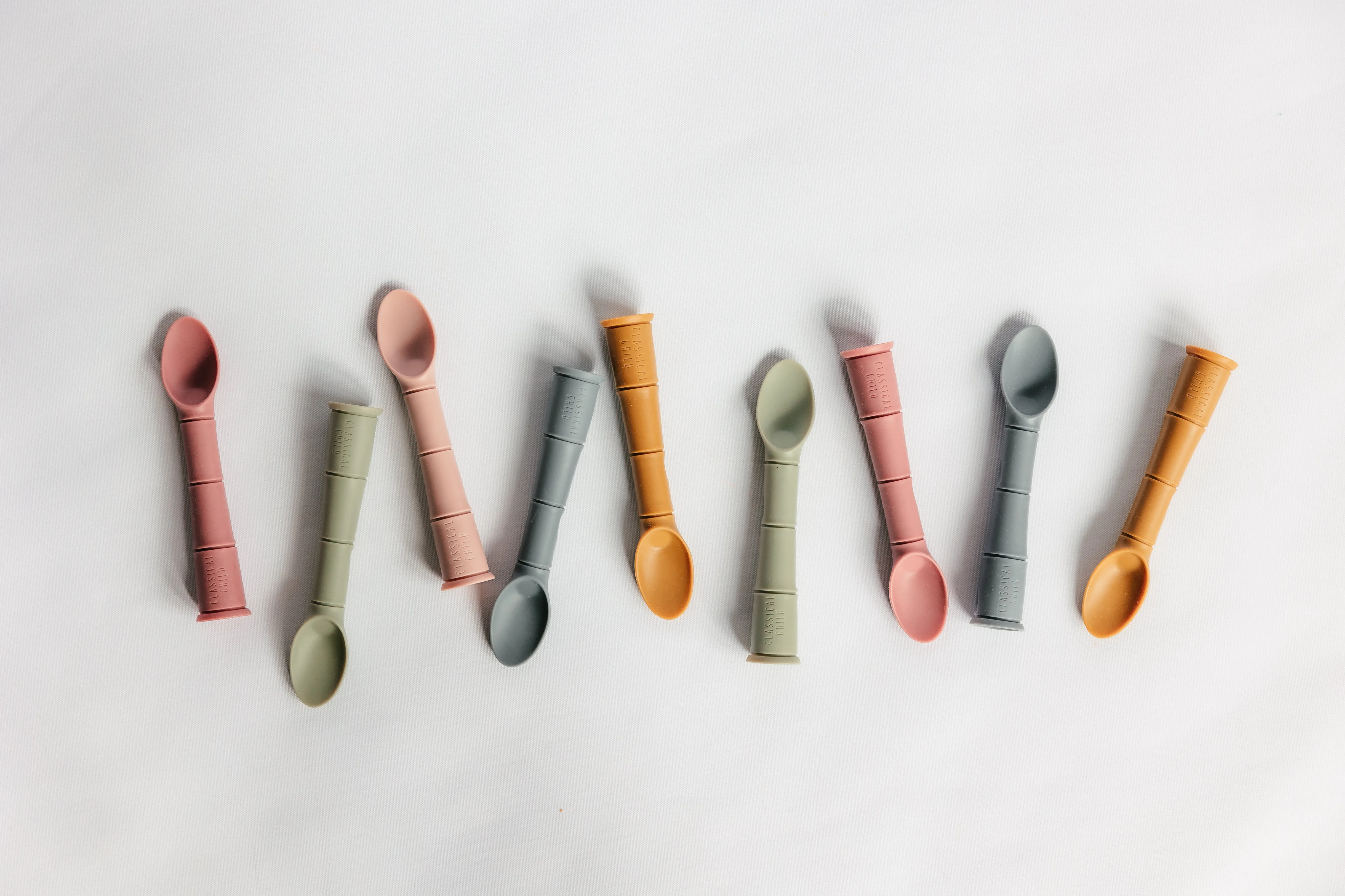 Blush Silicone Beginner Baby Spoon 2 Pack