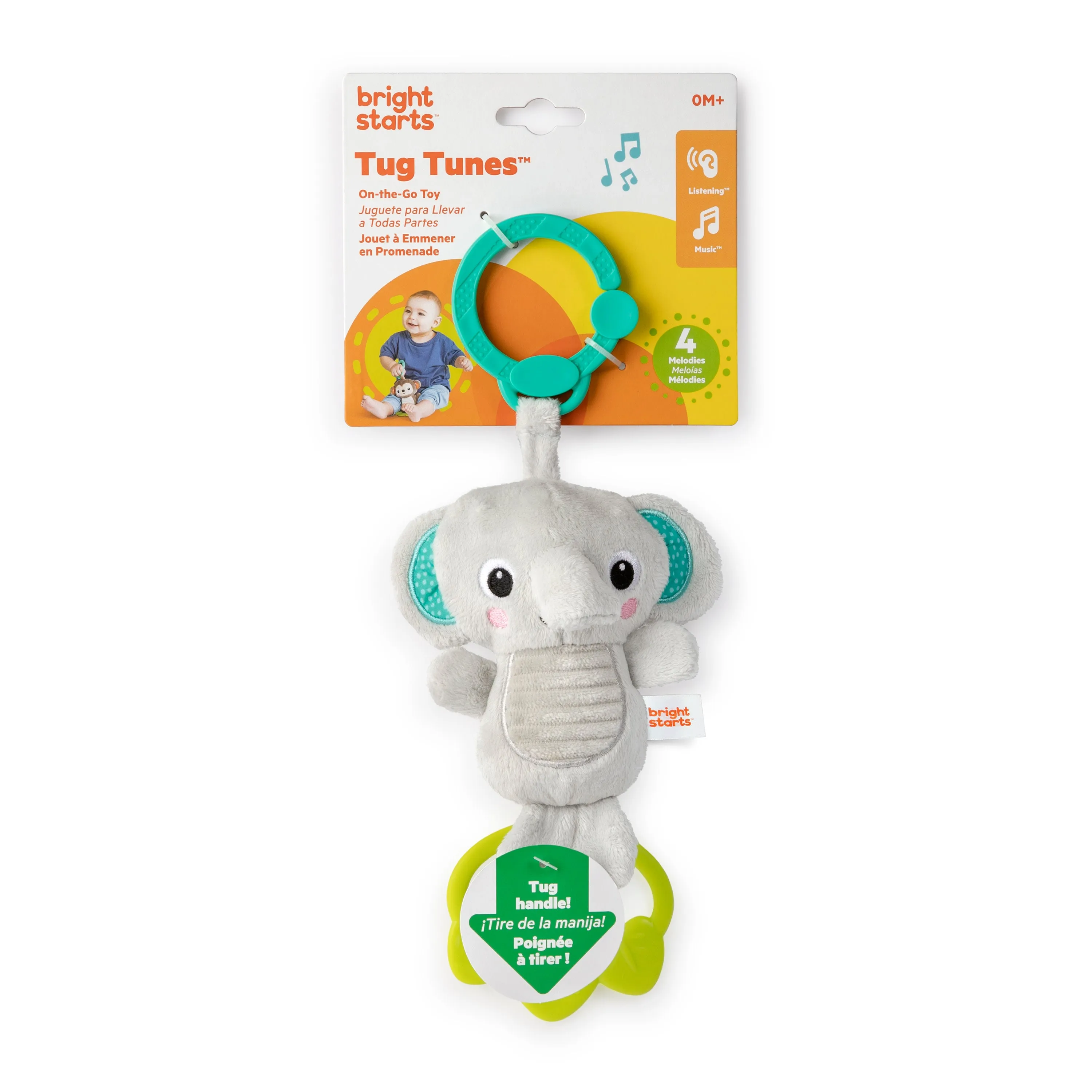 Bright Starts Tug Tunes Take-Along Toy