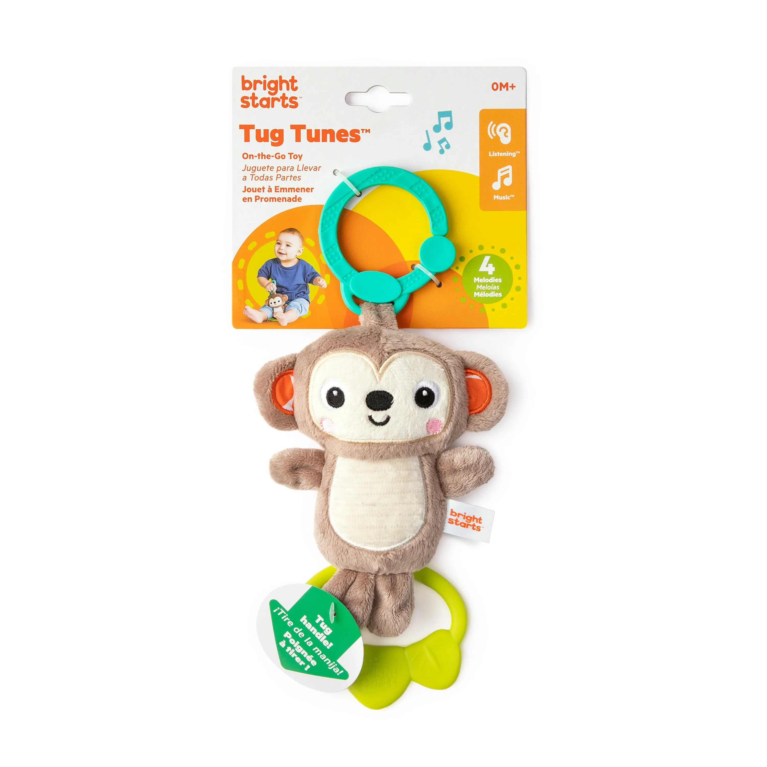 Bright Starts Tug Tunes Take-Along Toy