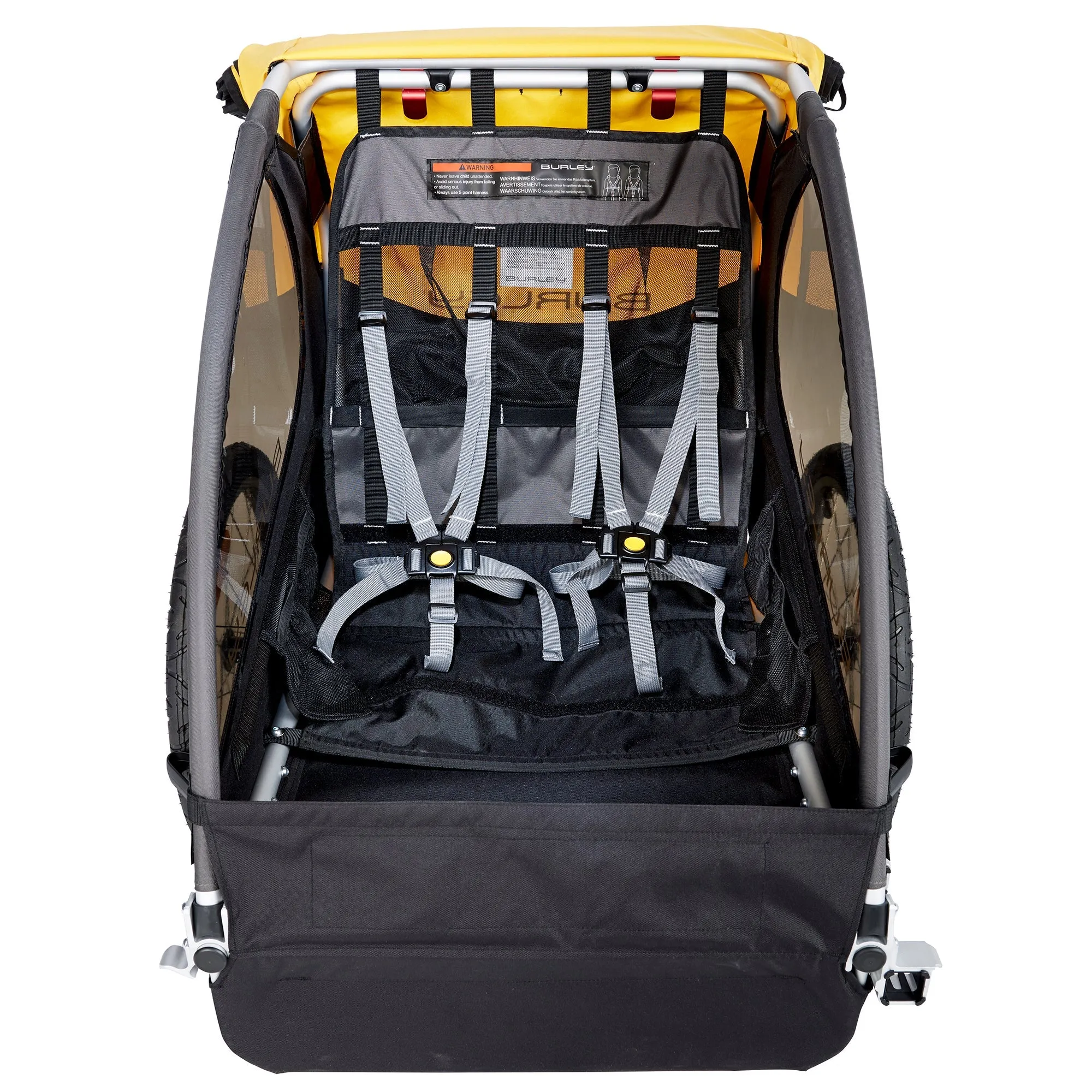 BURLEY BEE DOUBLE YELLOW TRAILER