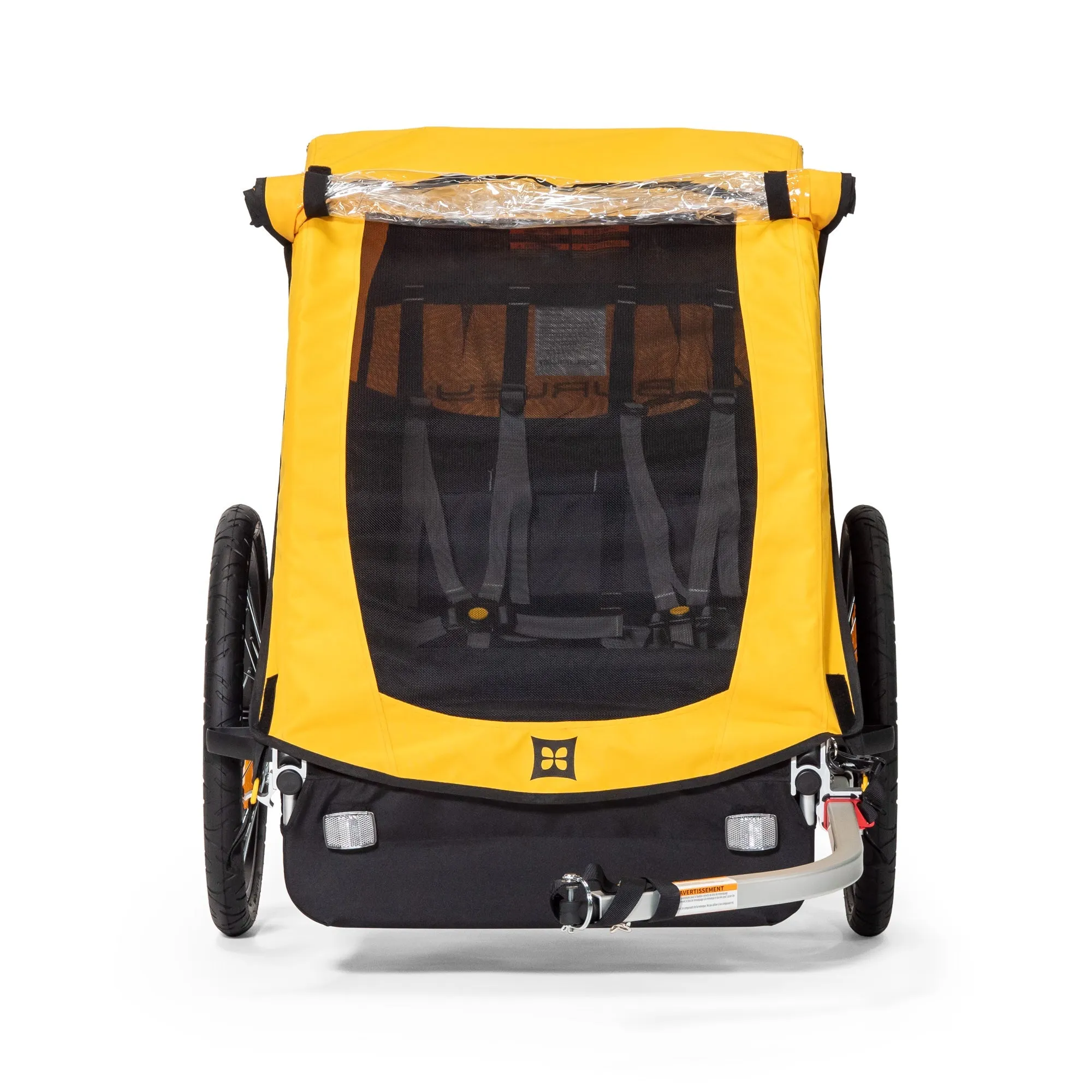 BURLEY BEE DOUBLE YELLOW TRAILER