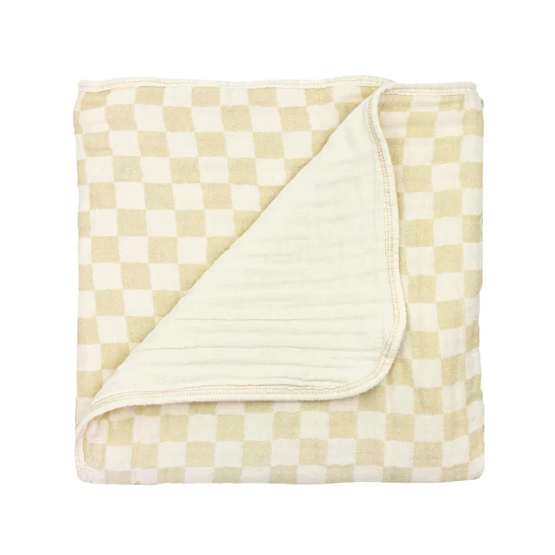 Cloud Muslin Quilt, Austin/Cream