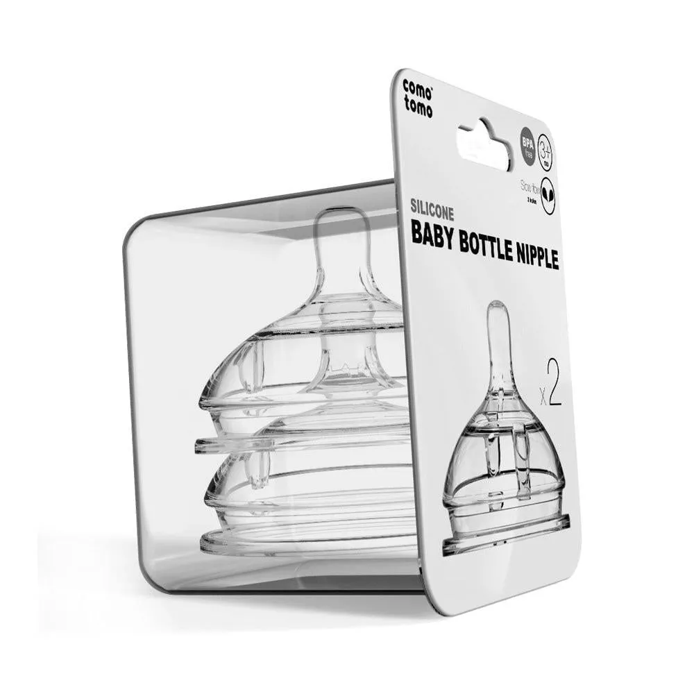 Comotomo - Natural Teat Silicone Nipples