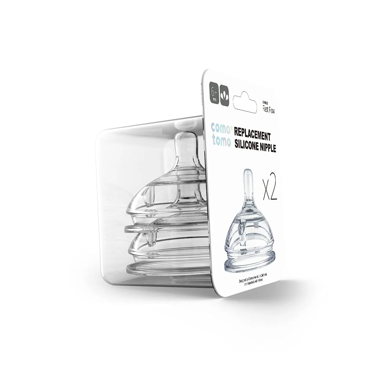 Comotomo Replacement Nipple (2Pcs)