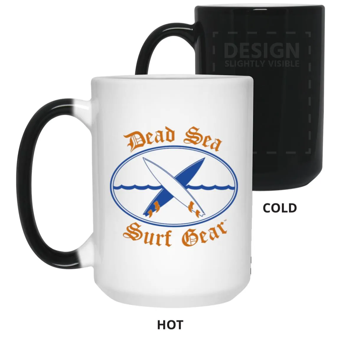 Dead Sea Surf Gear - 15oz Color Changing Mug