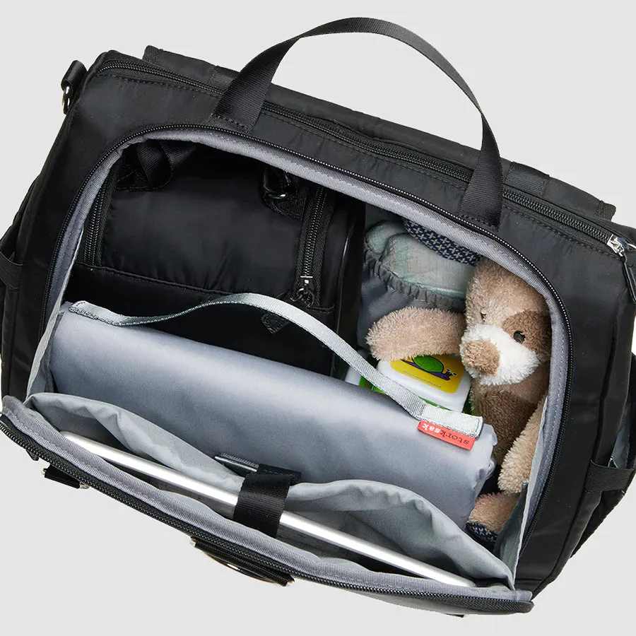 Eco Blake Diaper Bag - Black