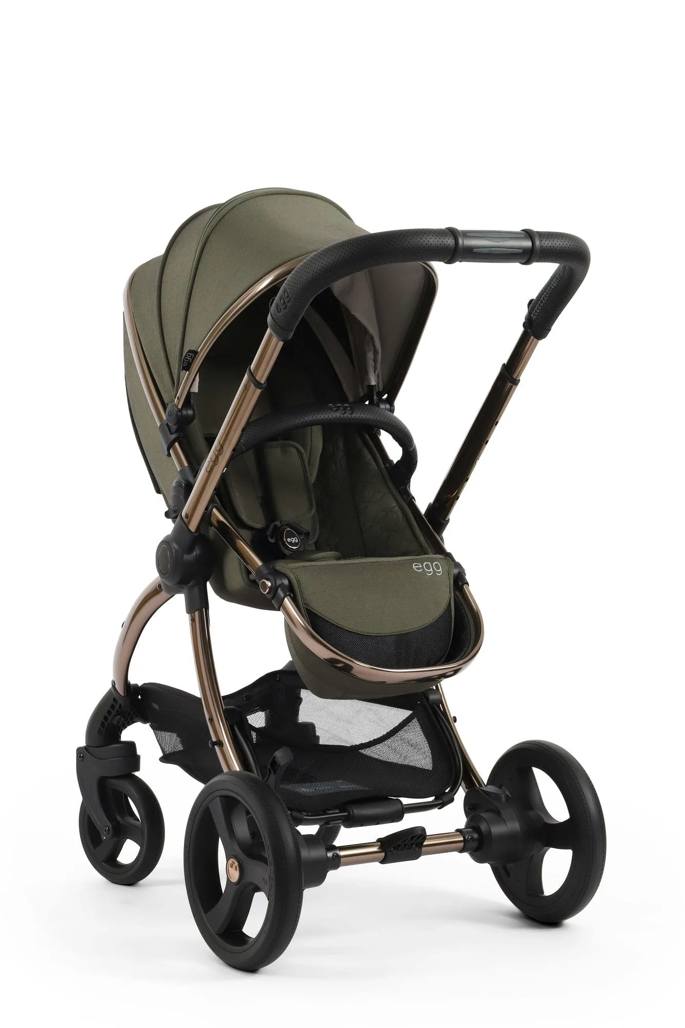 Egg 3 Stroller and Carrycot - Hunter Green