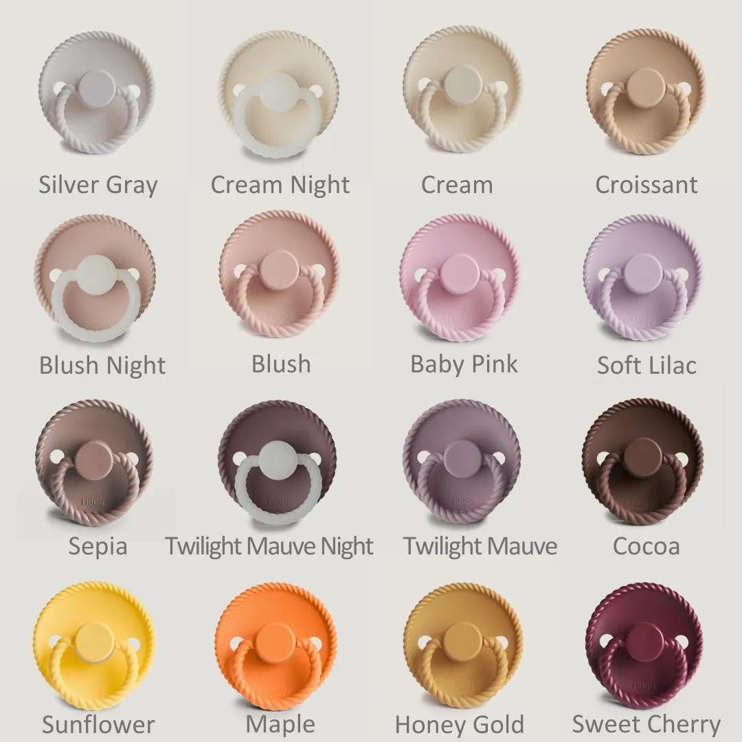 FRIGG Rope Silicone Pacifiers