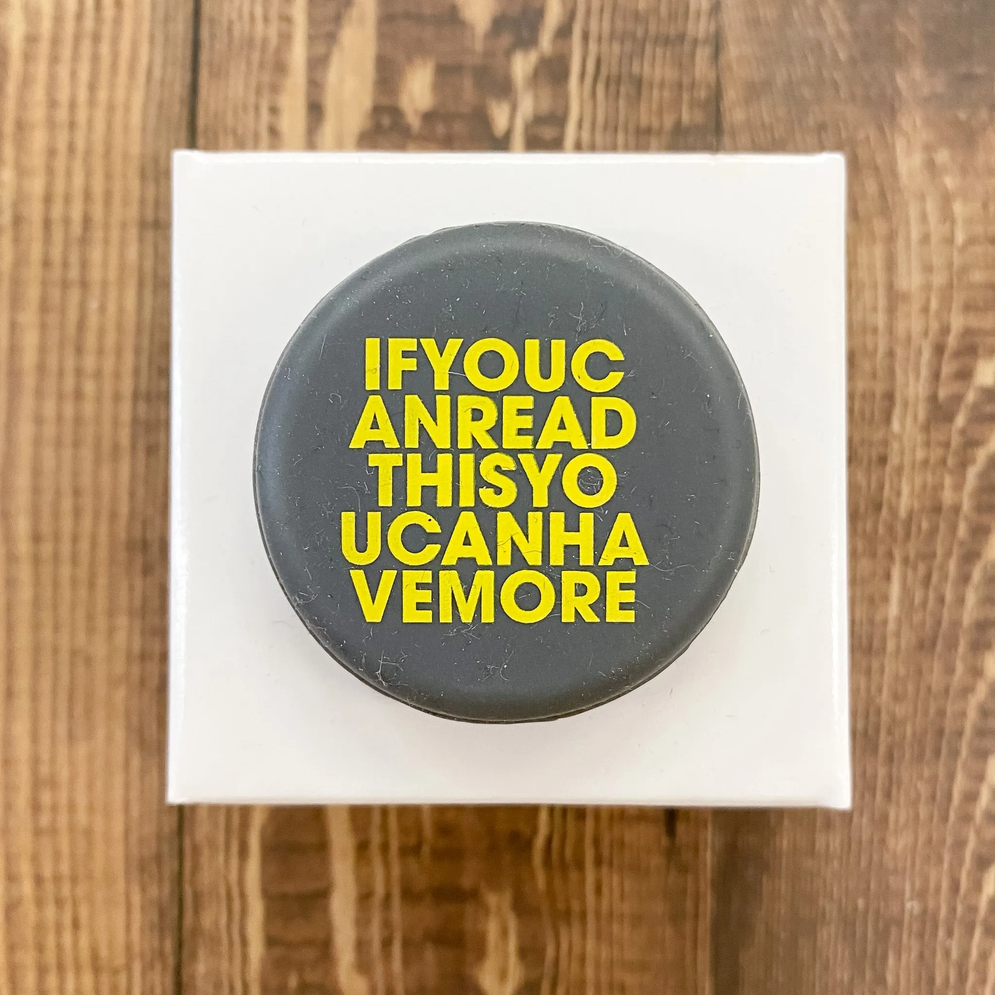 IFYOUCANREADTHISYOUCANHAVEMORE Wine Cap