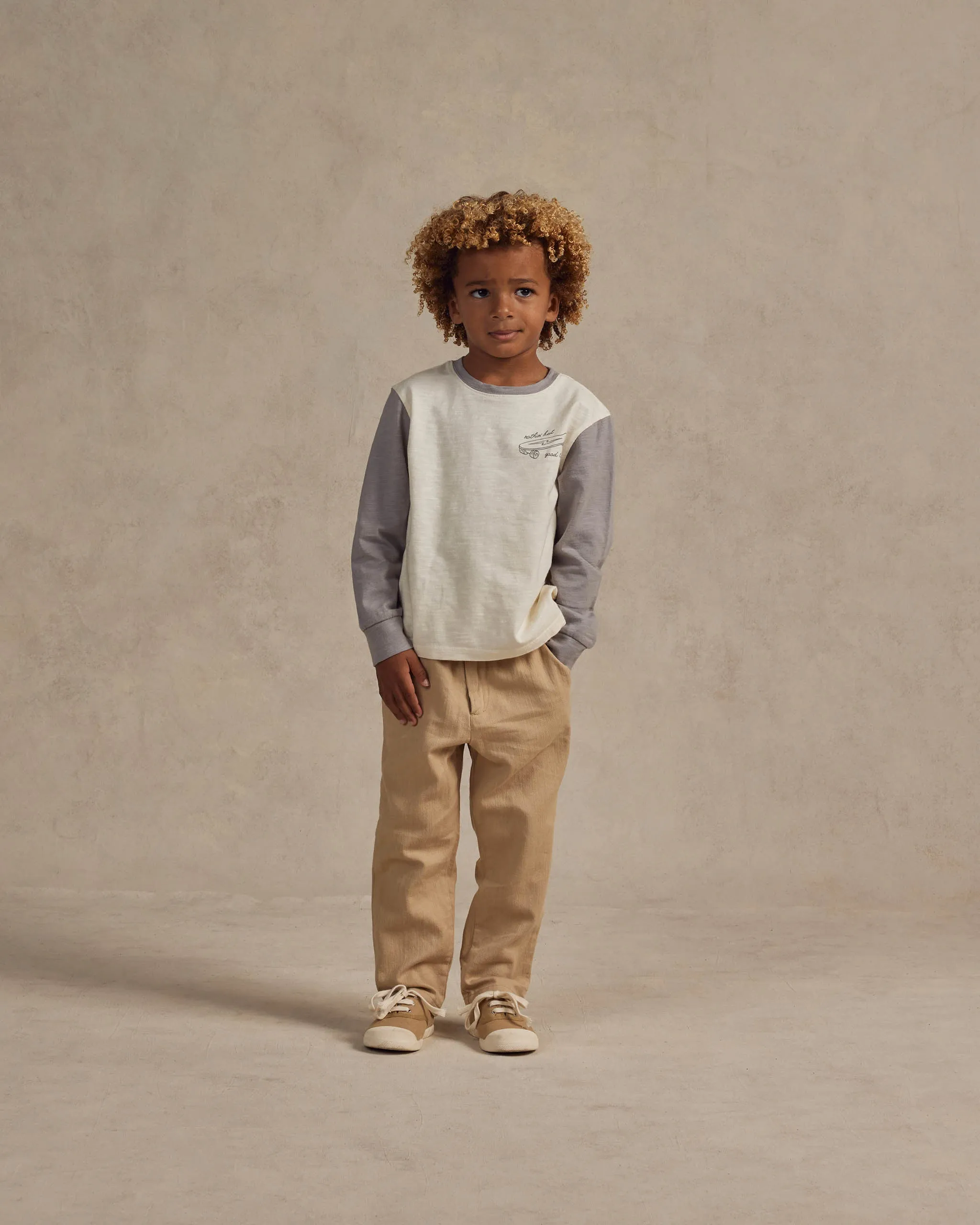 long sleeve skater tee || born to skate