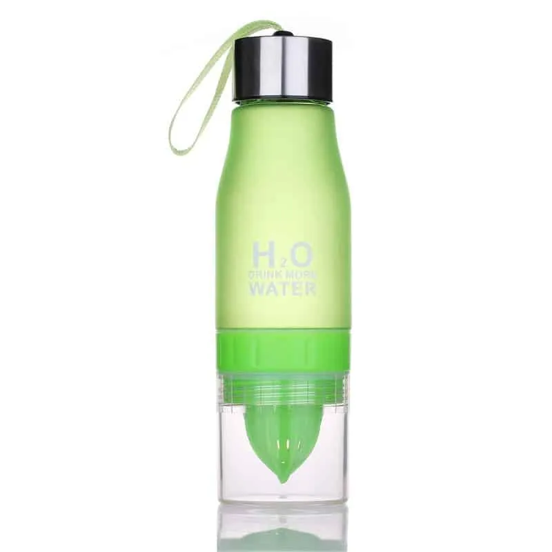 Multifunctional Sports Eco-Friendly Plastic Water Bottle with Juicer