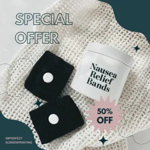 Nausea Relief Bands - Minor Imperfections