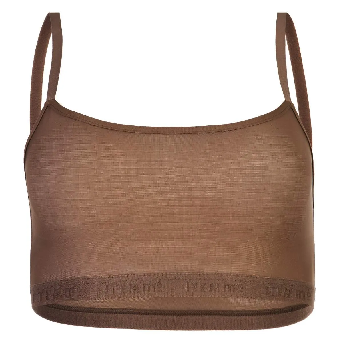 Supportive Power Mesh Bralette | Nude Olive