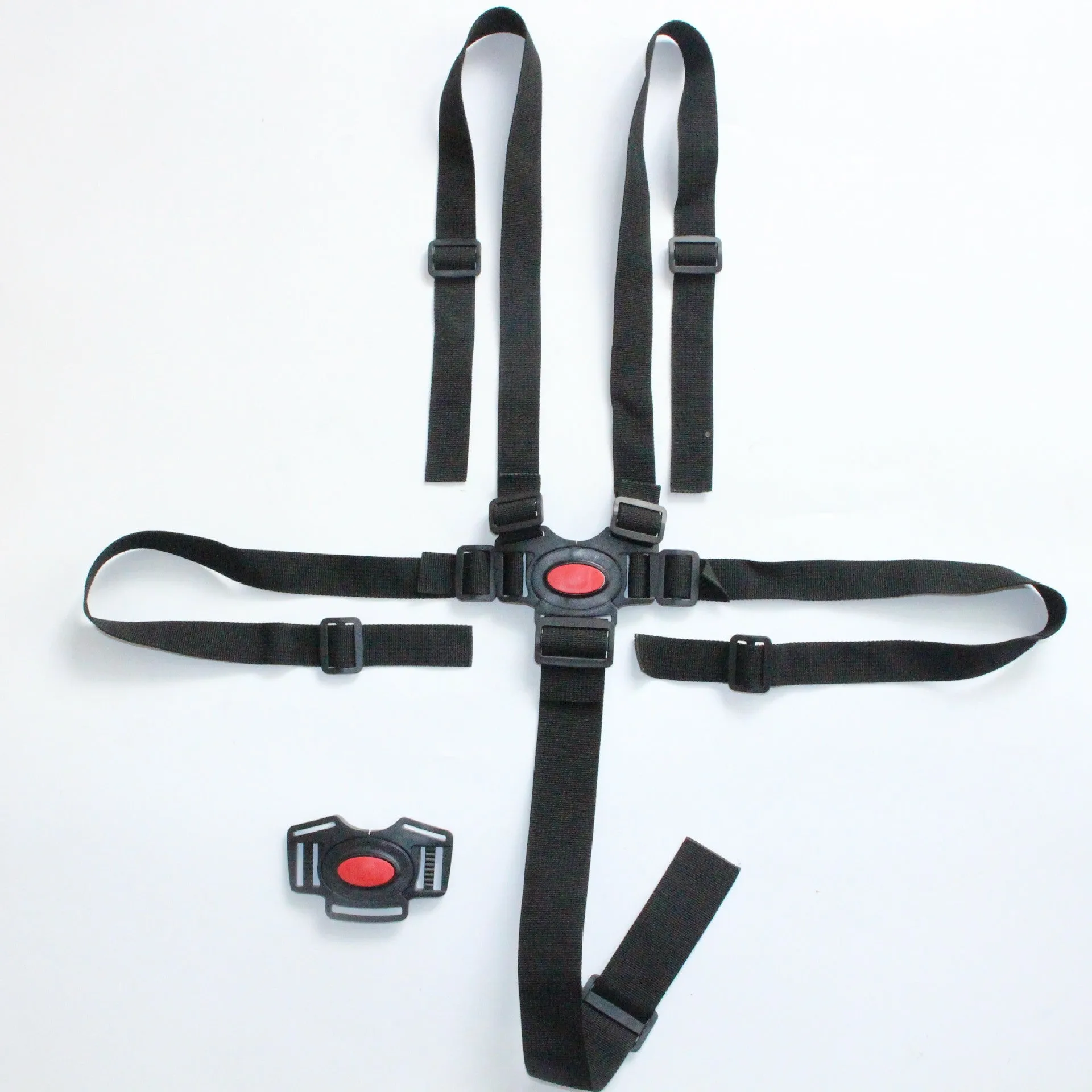 Universal 5point Harness Safe Belt for Kids Strollers  Chairs